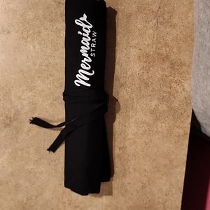 Mermaid Straw Silverware Roll